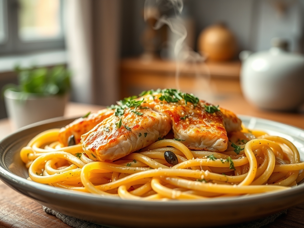 Freshly prepared canned salmon recipes with pasta