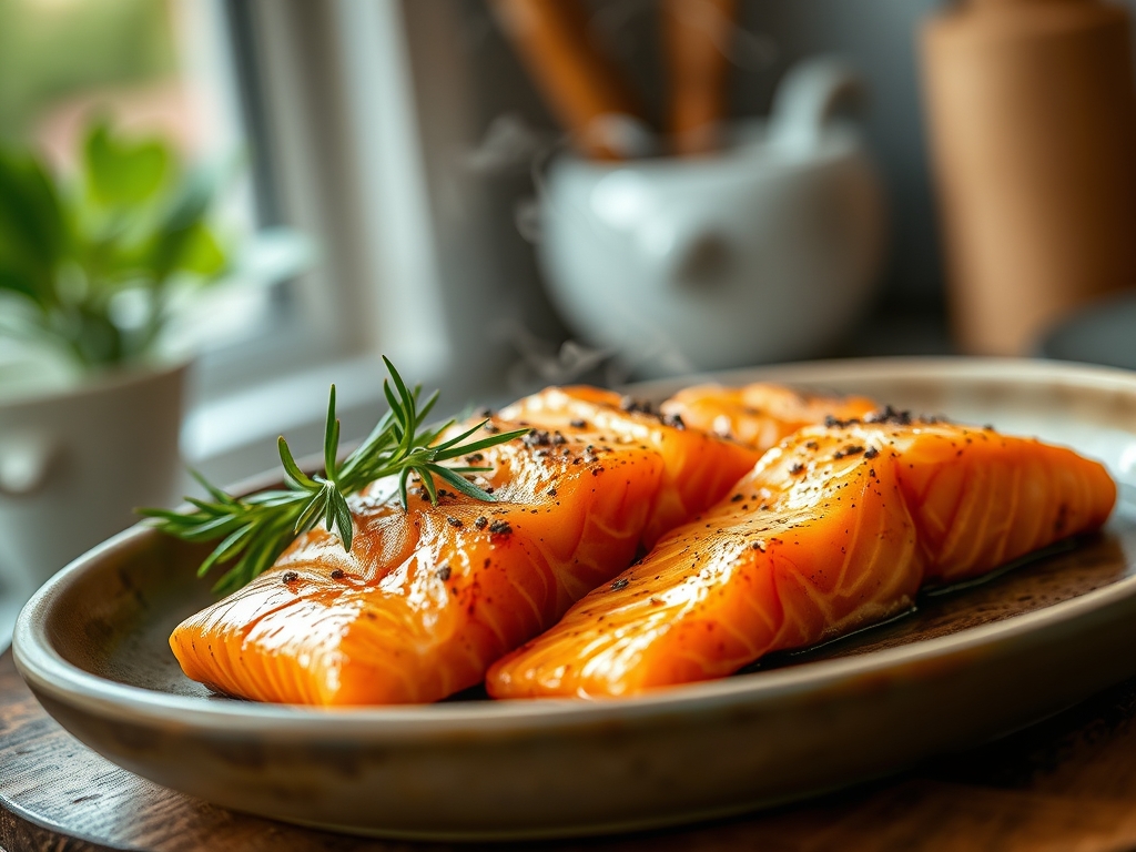 Freshly prepared cold salmon recipes