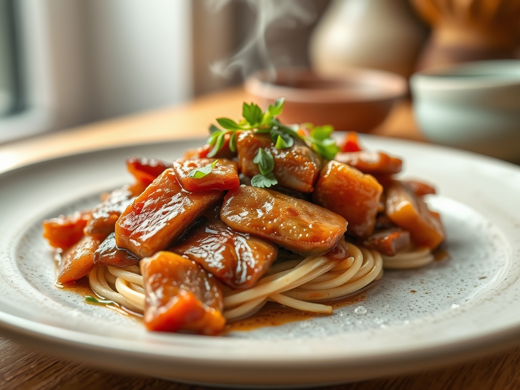 Freshly prepared ginger beef recipes