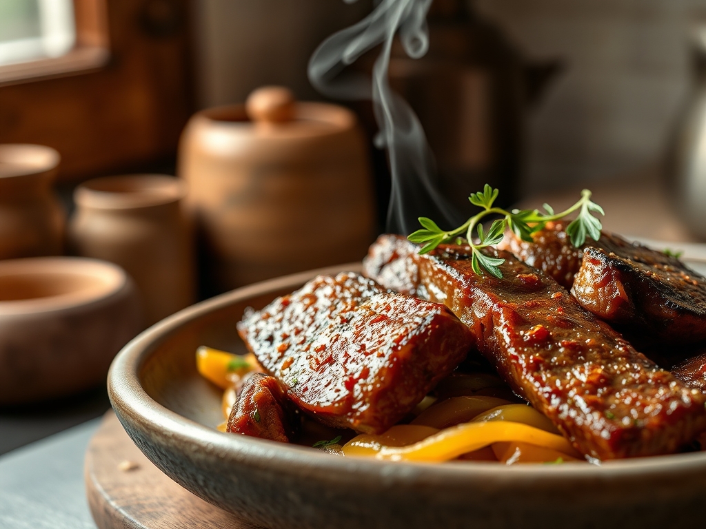 Freshly prepared healthy beef recipes for dinner