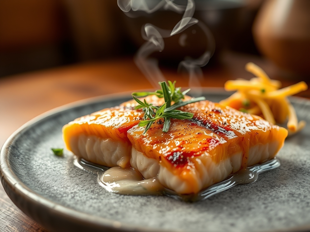 Freshly prepared korean salmon recipes