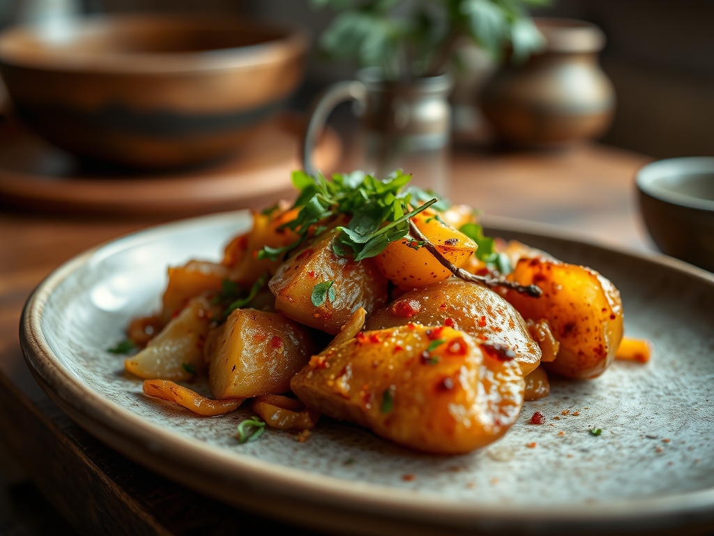 Freshly prepared potato recipes chinese