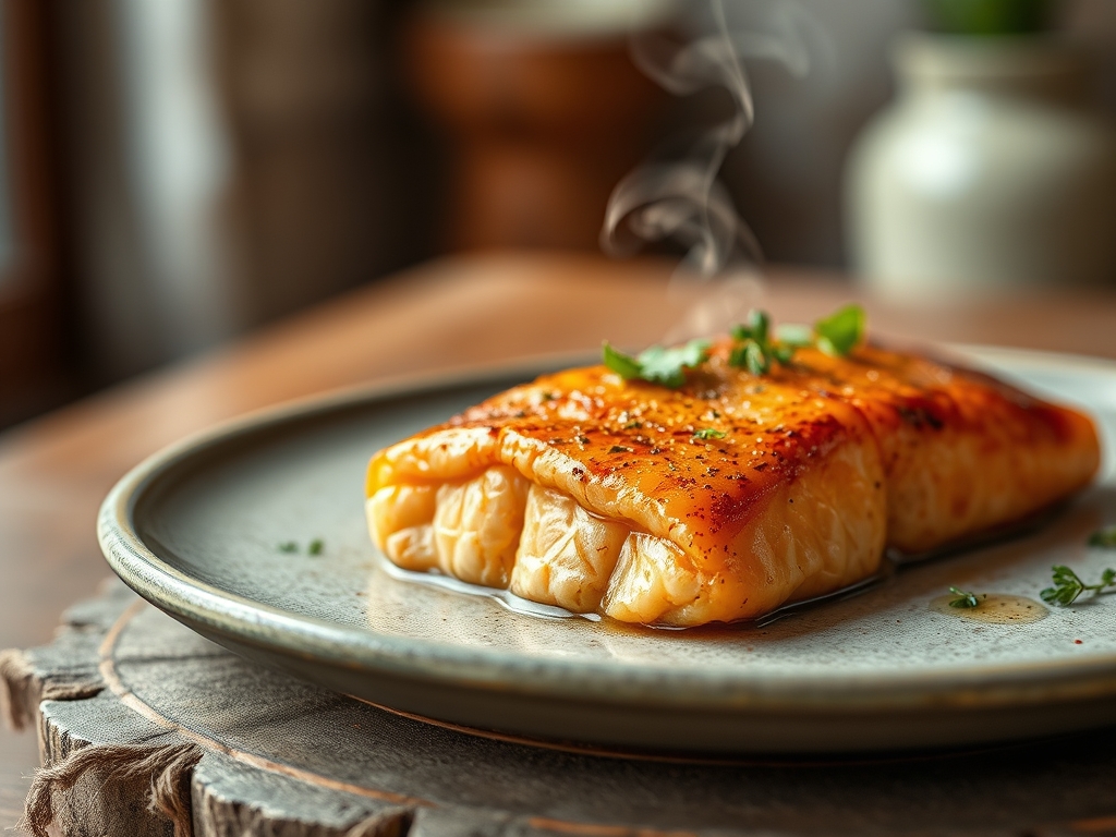 Freshly prepared salmon recipes orange