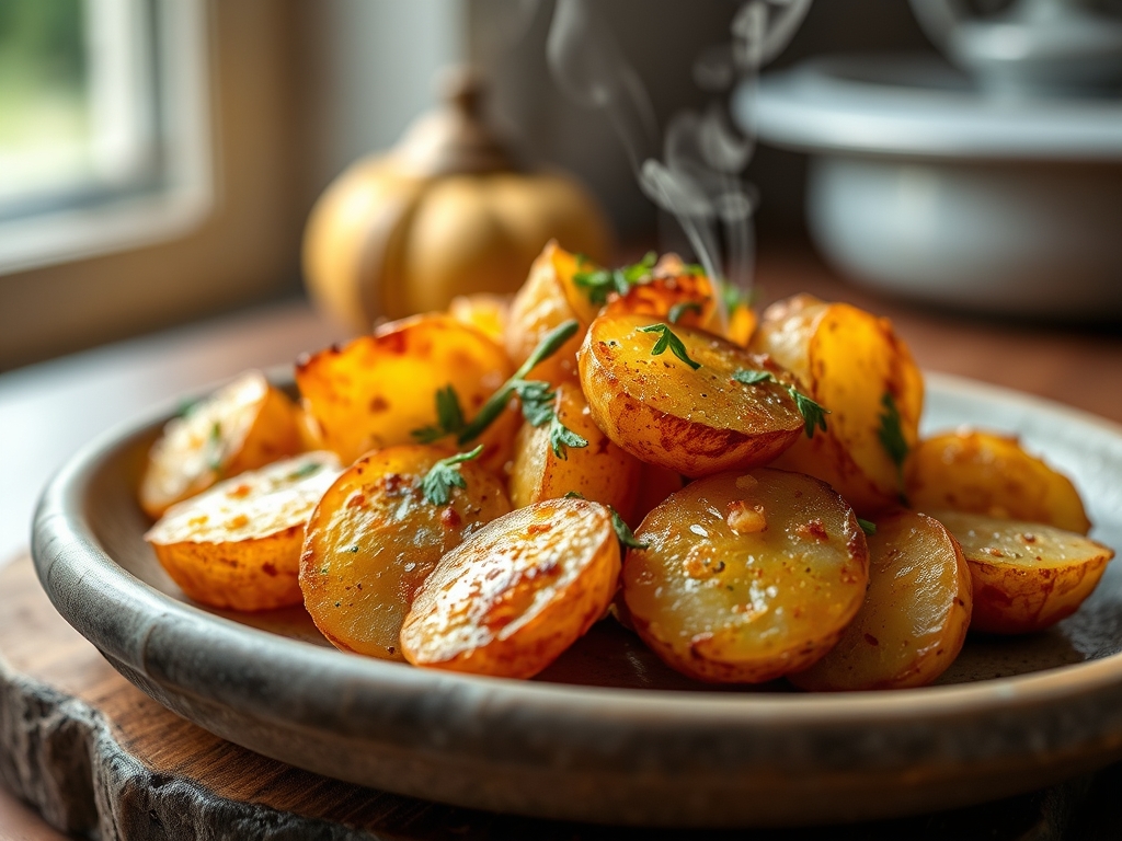 Freshly prepared simple potato recipes with few ingredients
