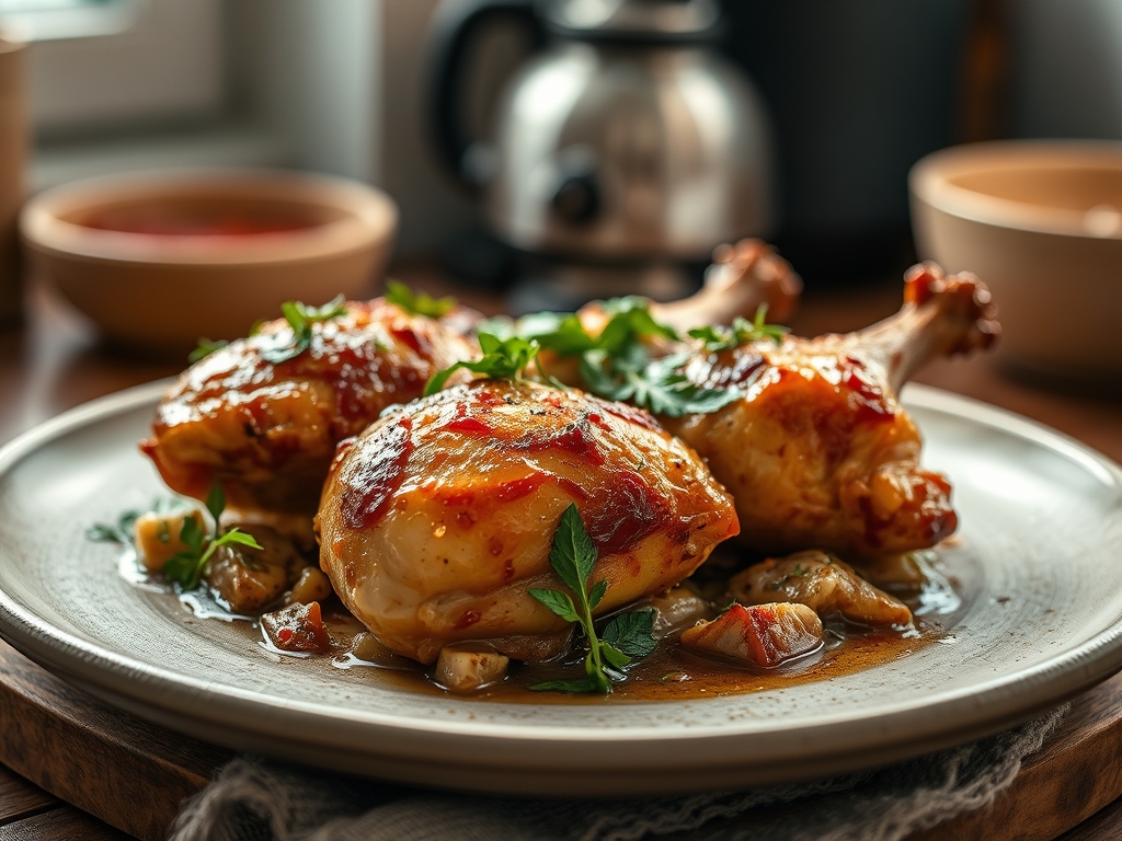 Freshly prepared slow cooker easy chicken recipes