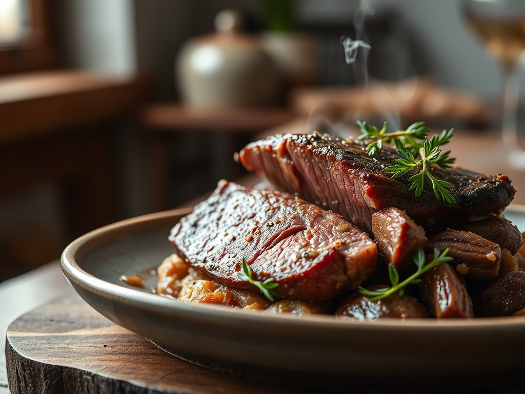 Freshly prepared top round roast beef recipes crock pot